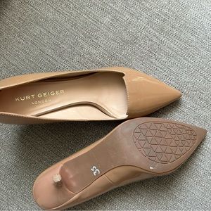 Kurt Geiger Nude Kitten Heal Stilettos Size 40